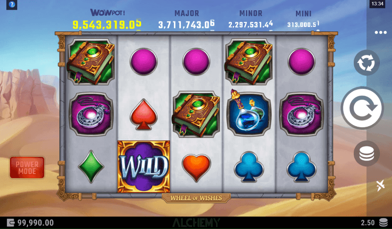 Wheel Of Wishes by Alchemy Gaming