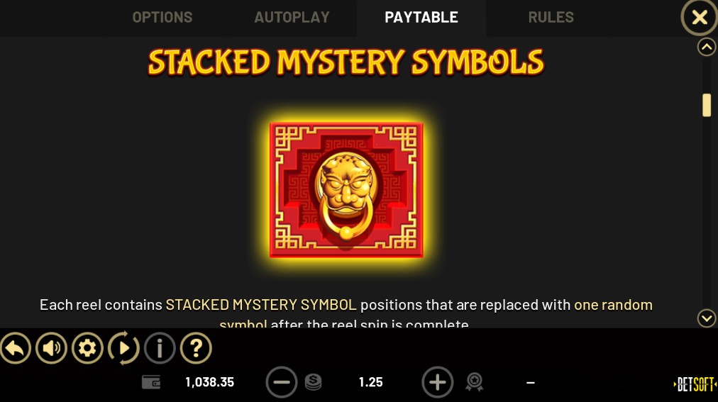 Golden Dragon Inferno Mystery Symbols