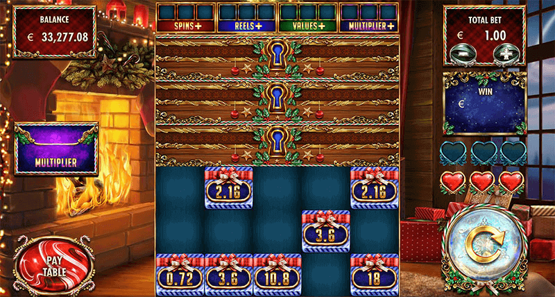 Million Christmas slot Minigame