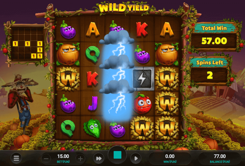 Wild Yield slot symbols