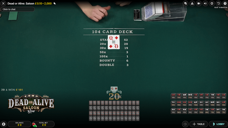 Dead or Alive Saloon review