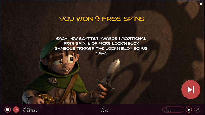 Dragon Blox Gigablox free spins
