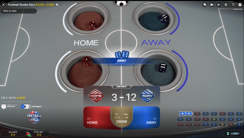 Football Studio Dice strategy