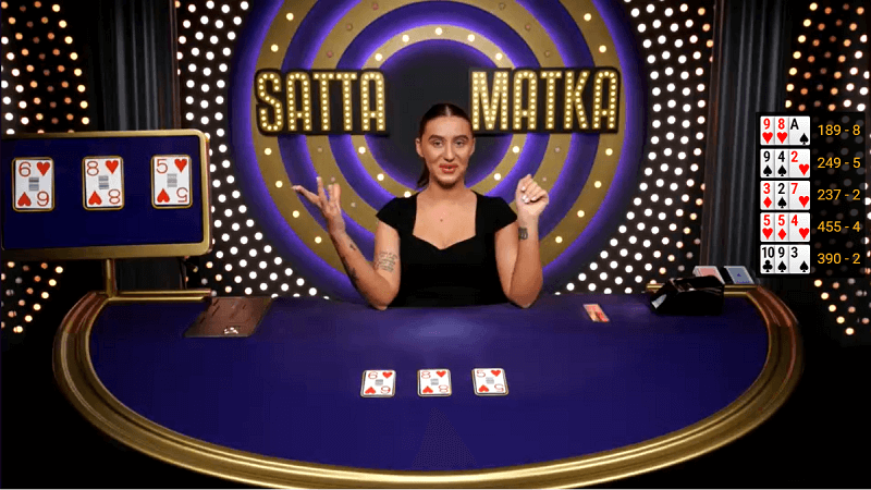 Satta Matka live casino game