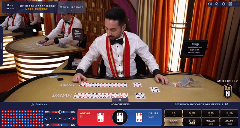 Ultimate Andar Bahar how to play