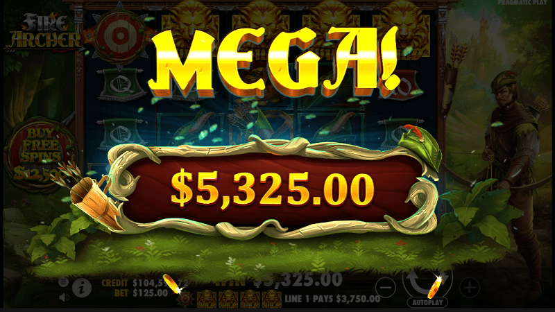 Fire Archer slot Mega Wins