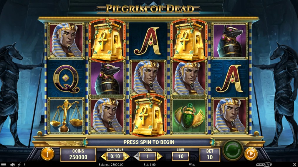 Pilgrim of Dead Main Screen